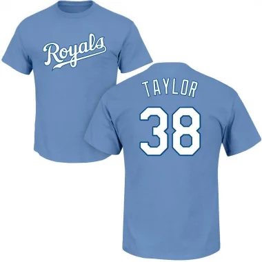 LightBlue Youth Josh Taylor Kansas City Royals Roster T-Shirt - Light Blue