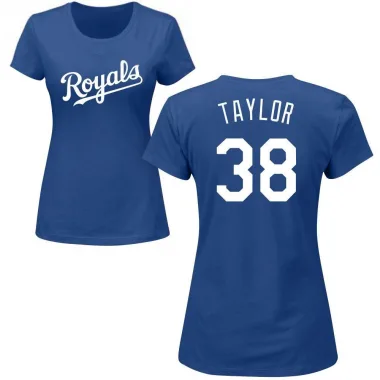 Royal Women's Josh Taylor Kansas City Royals Roster T-Shirt -